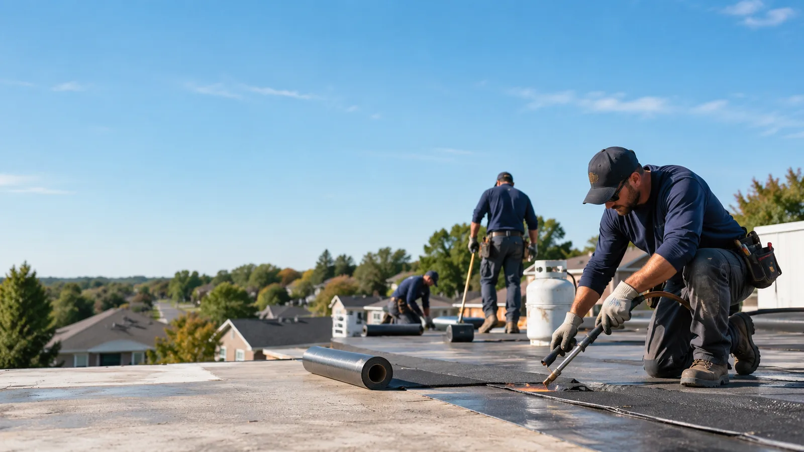 Flat Roof Leak Repair providers in Warnock, OH